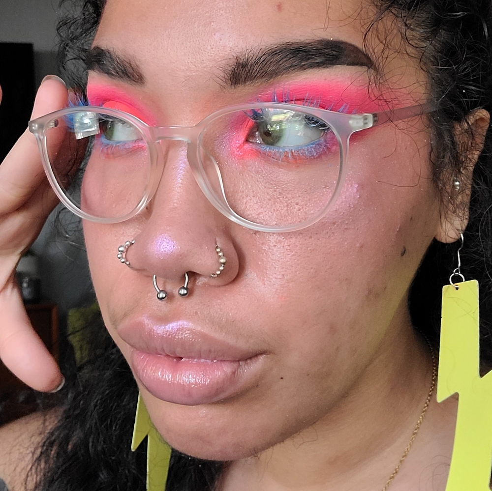 Clear Frame Non Prescription Unisex Glasses - Picture 2 of 4
